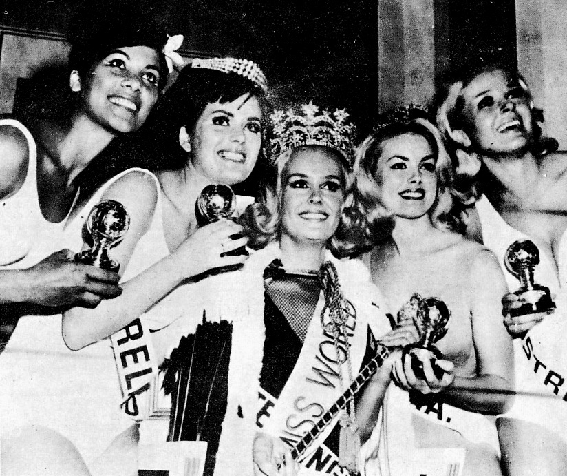 Lesley Langley, Miss World 1965 and the runner-ups