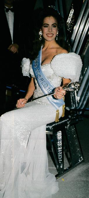 Miss World 1990, Gina Tolleson from USA