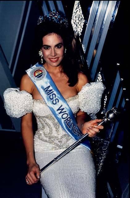 Miss World 1990, Gina Tolleson from USA
