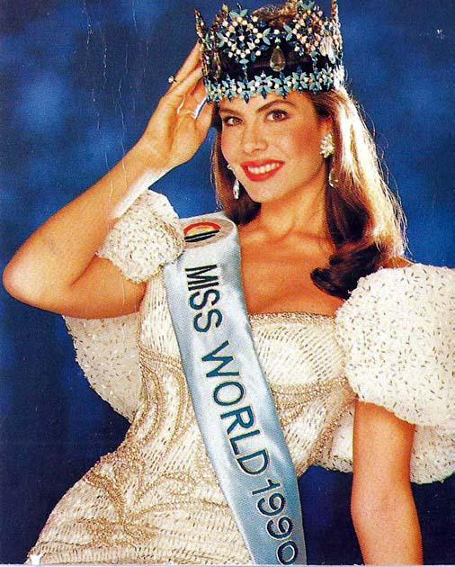 Miss Mundo 1990, Gina Tolleson